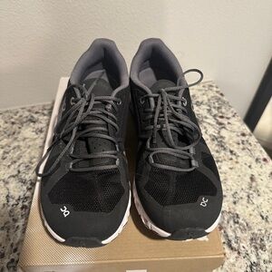 On Running Black Athletic Shoes